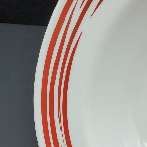 Corelle Strokes of Color Red Individual Dinner Pasta Bowl Cranberry Serving Bowl - Picture 7 of 7
